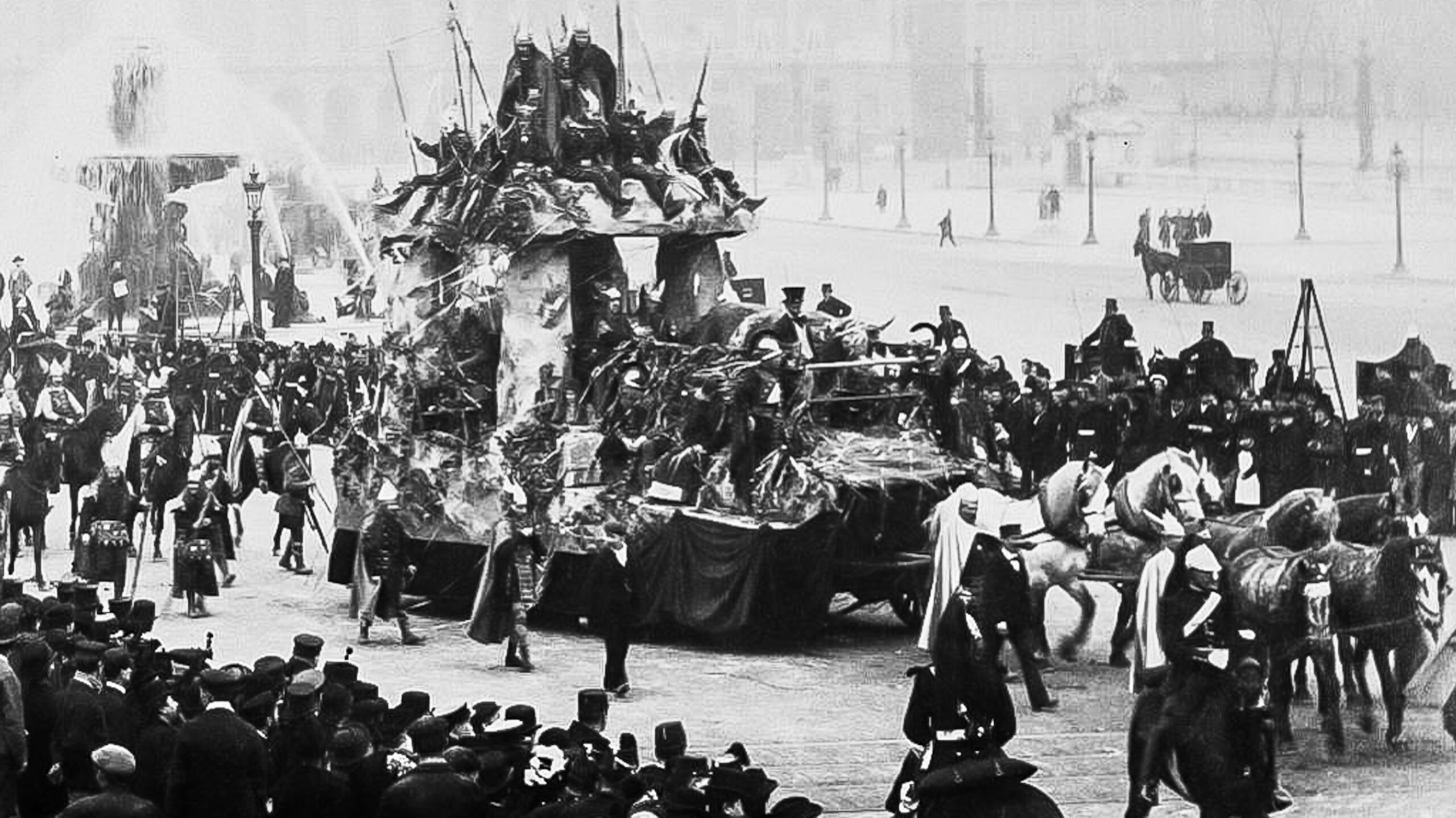 La promenade du Bœuf-Gras : première journée